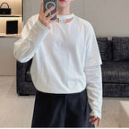 Hollow Patchwork T-shirt