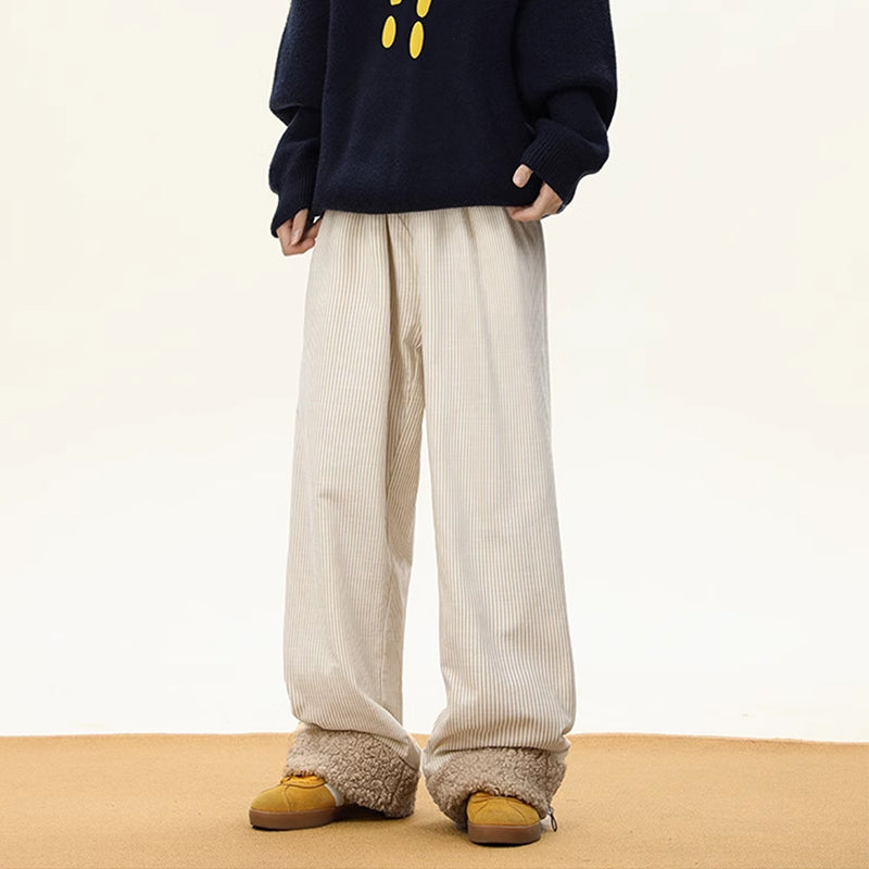 Polar Fleece Plus Thick Warm Cotton Pants