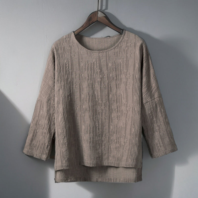 Cotton Linen Vintage Loose Thin Shirt