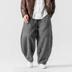 Wool Plus Velvet Thickened Wide-leg Bloomers