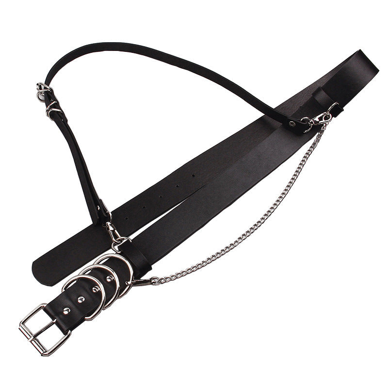 Chain Pin Buckle Belt Shoulder Strap