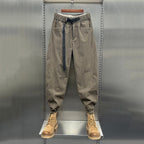 Loose Waistband Corduroy Casual Pants