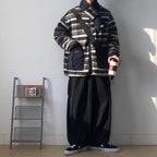Reversible Japanese Retro Ethnic Cotton Jacket