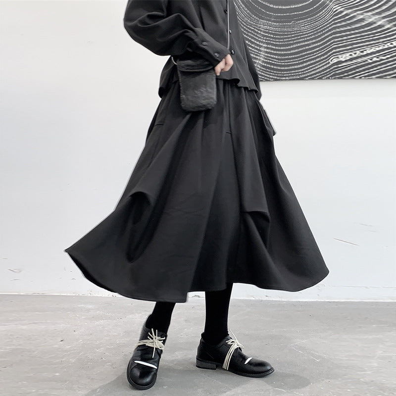 Irregular Padded Skirt