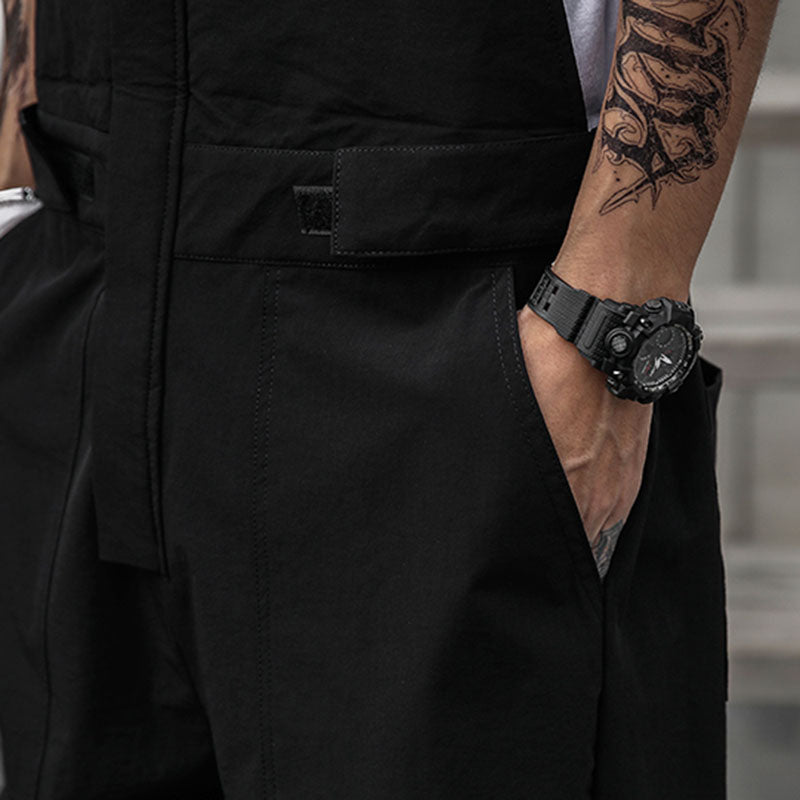Functional Casual Bib Overalls