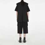 Sleeveless Suit Vest Top