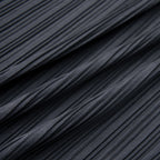 V-neck Gauze Vest Asymmetric Pleated Loose Curved Skirt