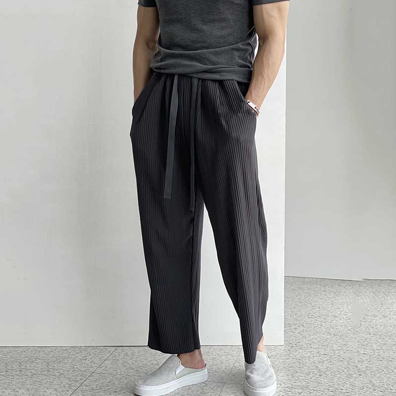 Japanese Casual Drape Wide-leg Trousers