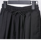 Loose Pleated Pleated Nine-point Pants