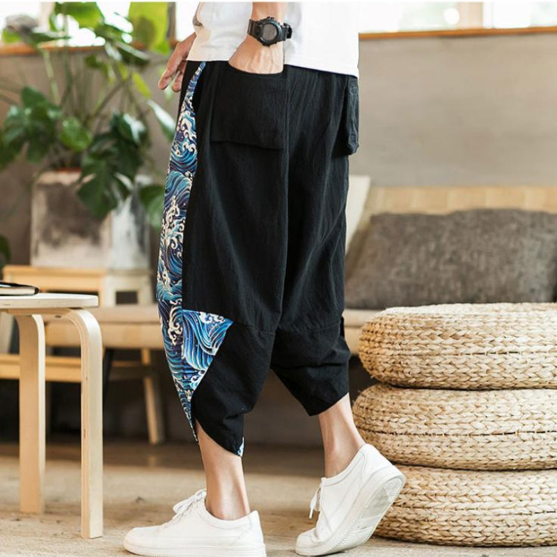 Loose Carrot Wide Leg Pants