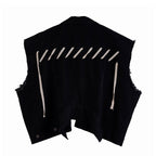 Unisex denim Waistcoat Jacket