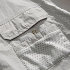 Japanese Retro Multi-pocket Patchwork Loose T-shirt