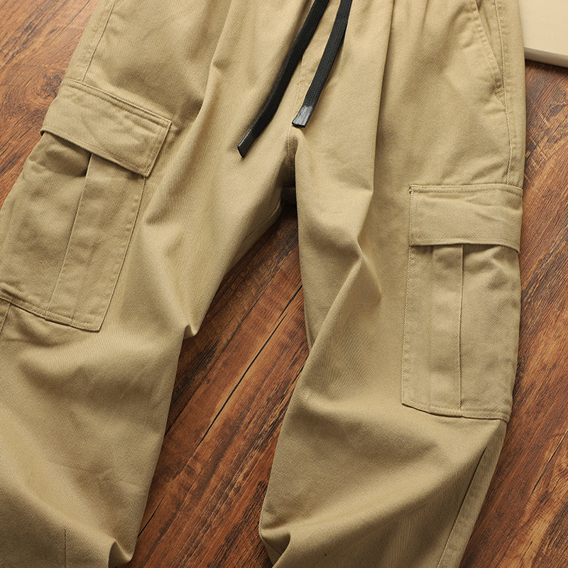 Straight Loose American Wide-leg Pants