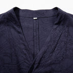 Cotton and Linen Kimono Loose Cardigan Shirt