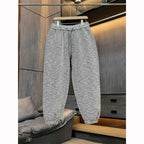 Loose Striped Wide-leg Casual Straight Pants