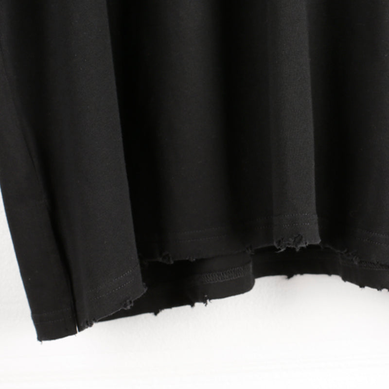 V-neck Casual Drape Loose T-shirt