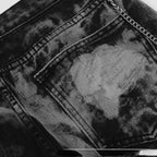 Straight Tie-dye Loose Wide-leg Jeans