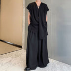 V-neck Draped Shirt