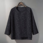 Cotton Linen Vintage Loose Thin Shirt