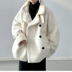 Retro Lambswool Thickened Cotton Jacket