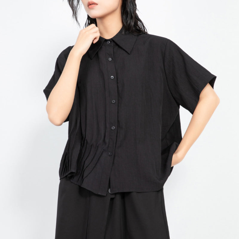 Irregular Casual Loose Cardigan Shirt