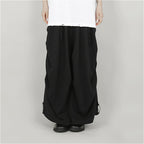 Japanese Style Pleated Casual Loose Long Wide-leg Pants