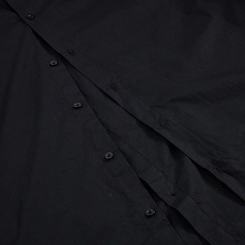 Women Button-back Long-sleeved Shirt