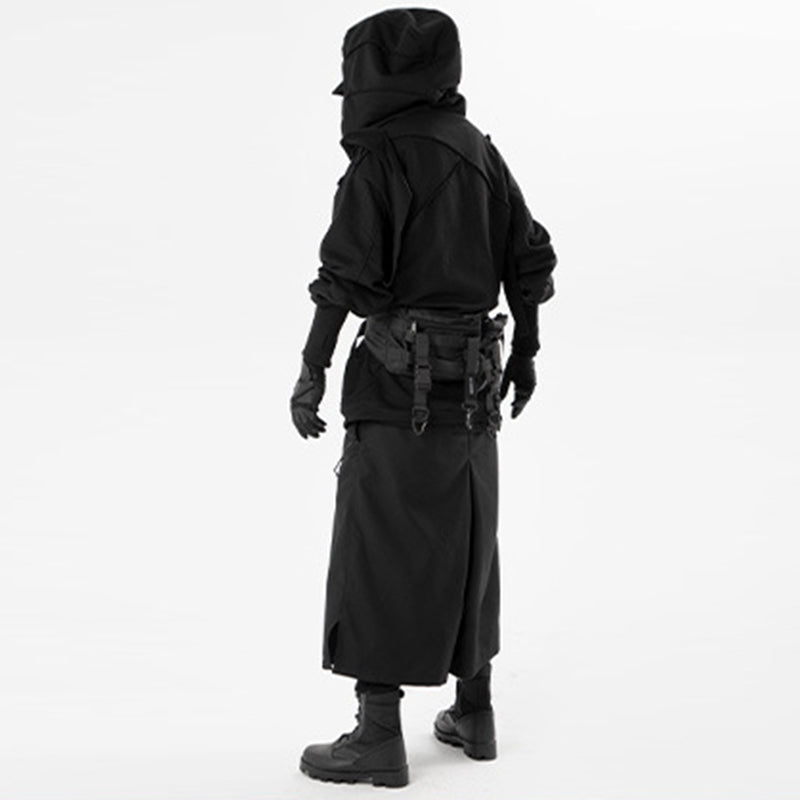 Fake Two-piece Loose Casual Culottes Pants