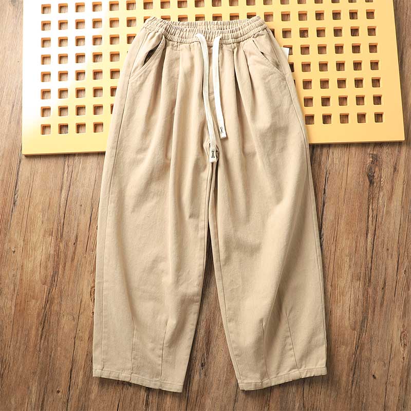 Japanese Retro Loose Wide-leg Trousers