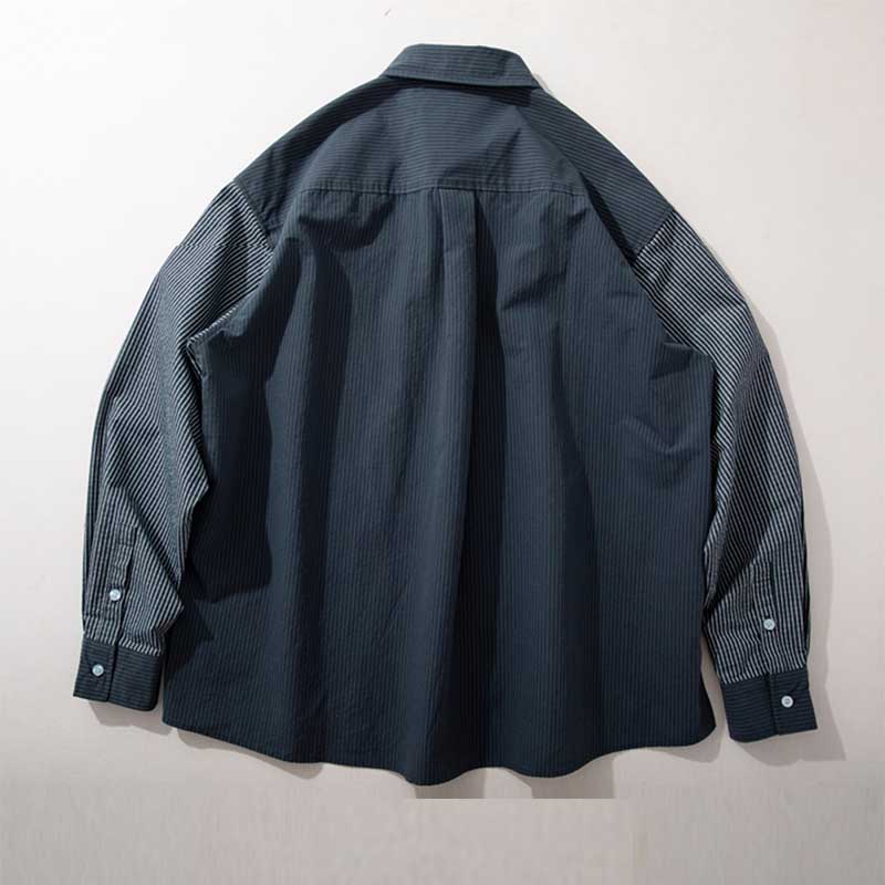 Japanese Striped Patchwork Shirt