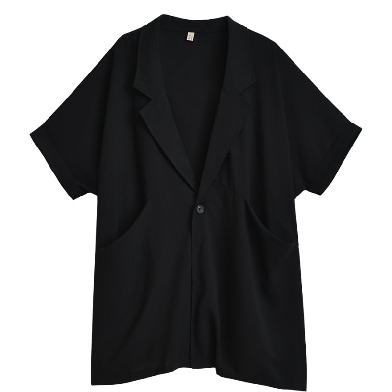Japanese Loose Thin Chiffon Suit Cardigan