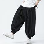 Loose Draped Cuff Bloomers