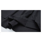 Dark layered pocket skirt