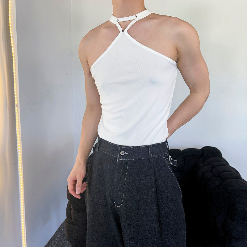 Rivet Strap Tight Vest