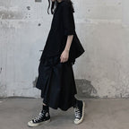 Irregular Slit T-shirt