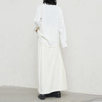 Dark Pattern Jacquard Horse Face Skirt
