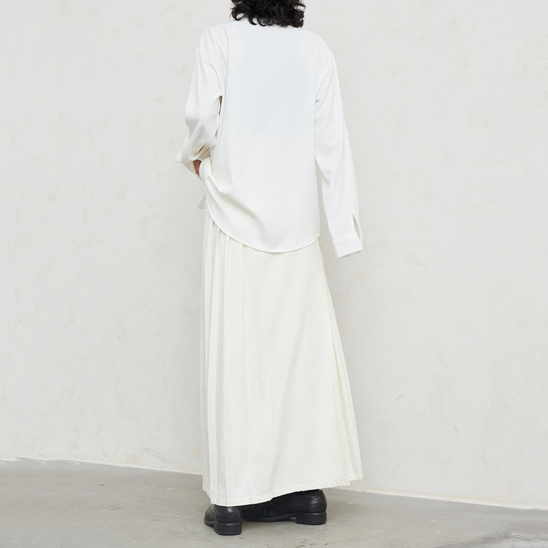 Dark Pattern Jacquard Horse Face Skirt