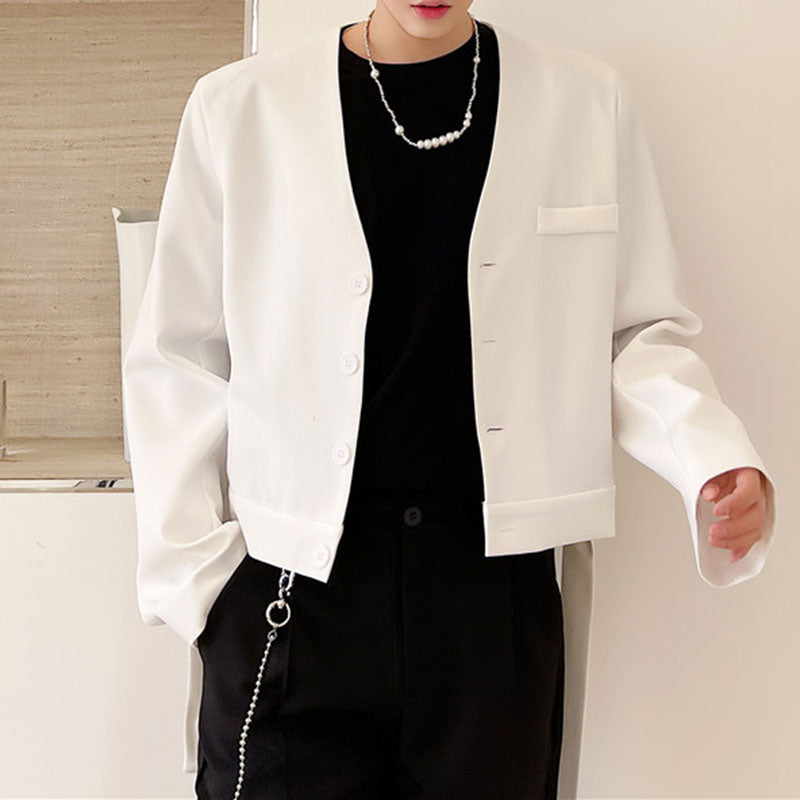 Short Single-breasted Blazer
