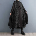 Casual Printed Patchwork Loose Jacket