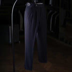 Vintage Paris Button Drape Business Pants