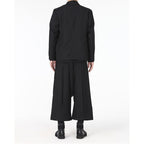 Lace-up Casual Cropped Trousers