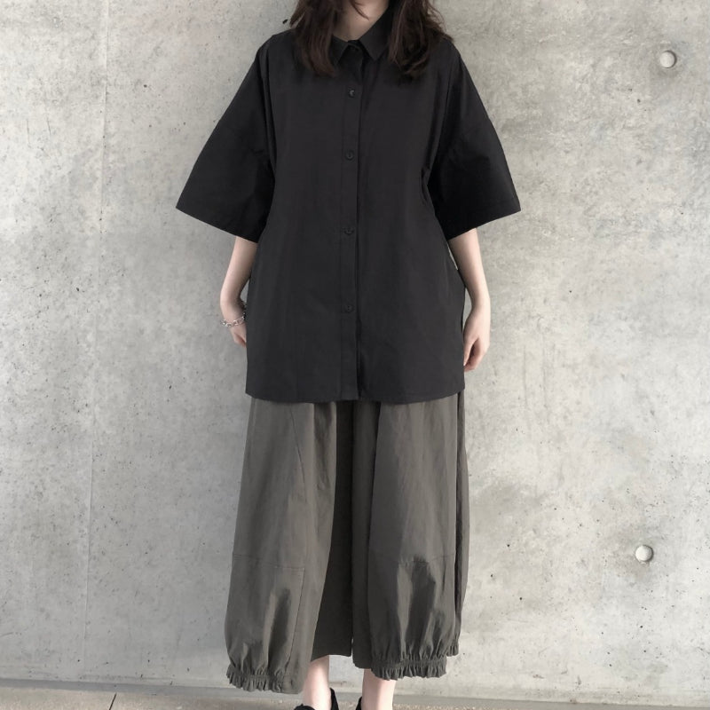 Large Pocket Loose Casual Shirt