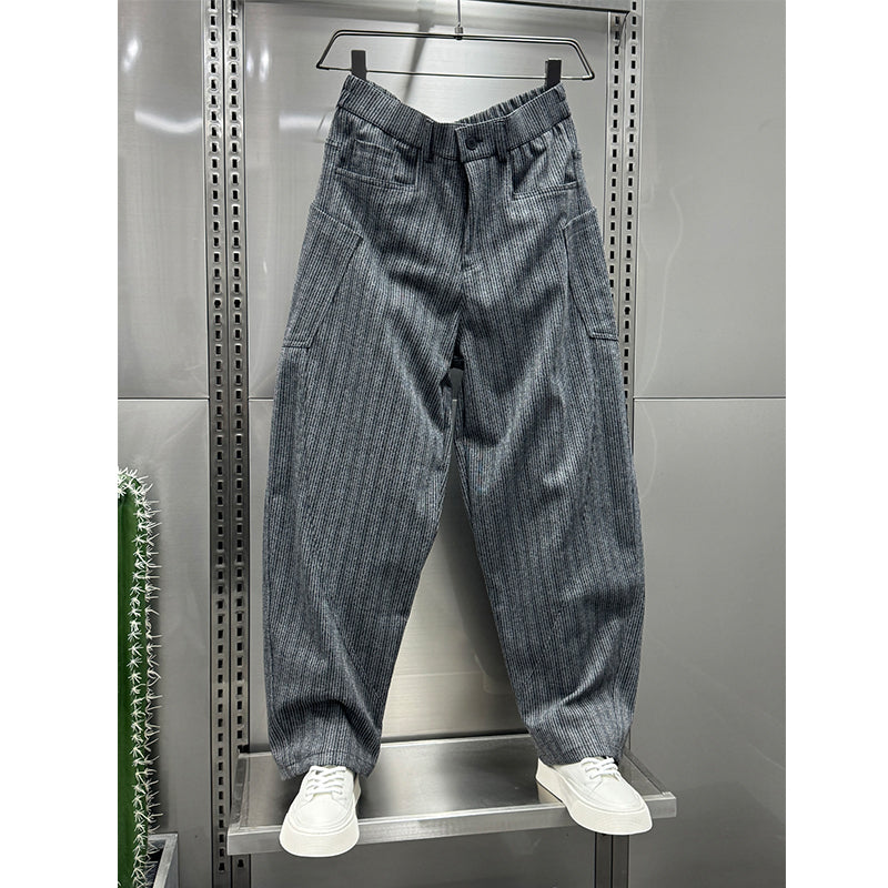 Vintage Wide Leg Scimitar Stripe Pants