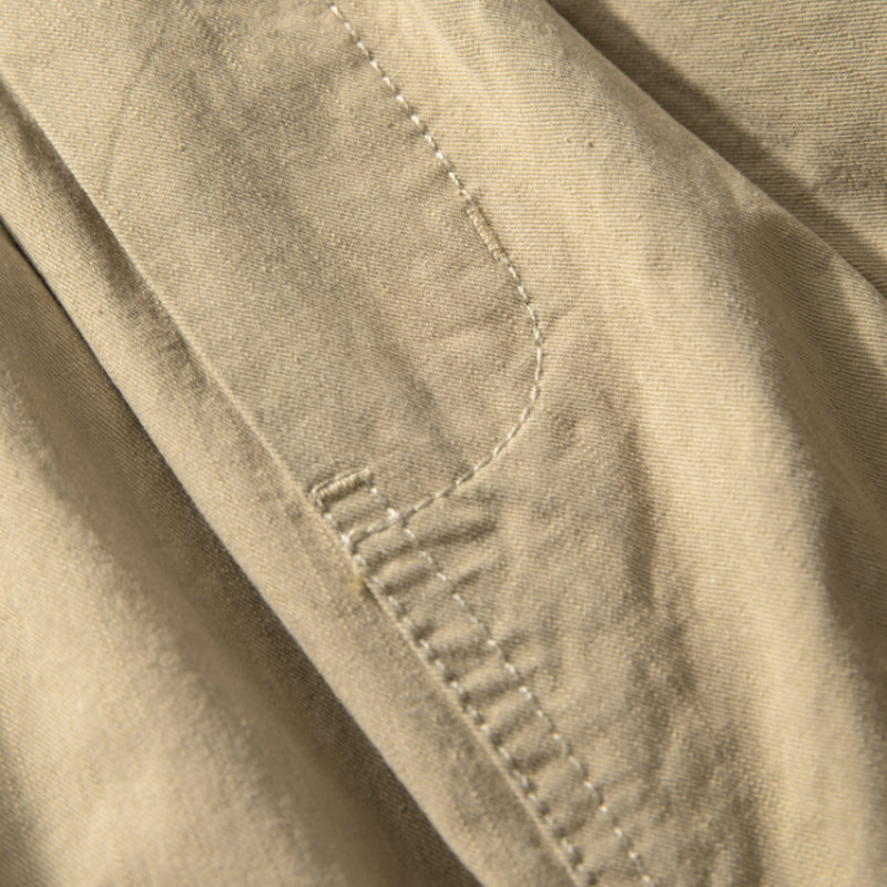 Japanese Loose Wide-leg Cropped Carrot Pants