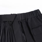 Japanese Casual Two-piece Irregular Short-sleeved Pleated Skirt