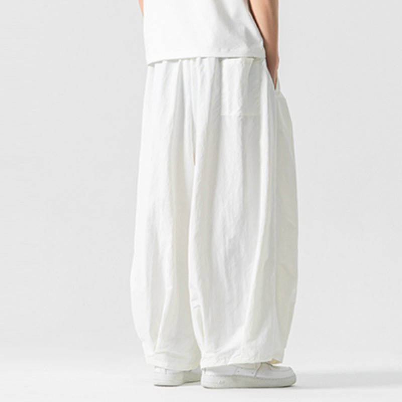 Japanese Retro Loose Wide-leg Flared Pants