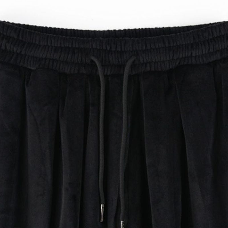 Black Velvet Loose Lounge Pants