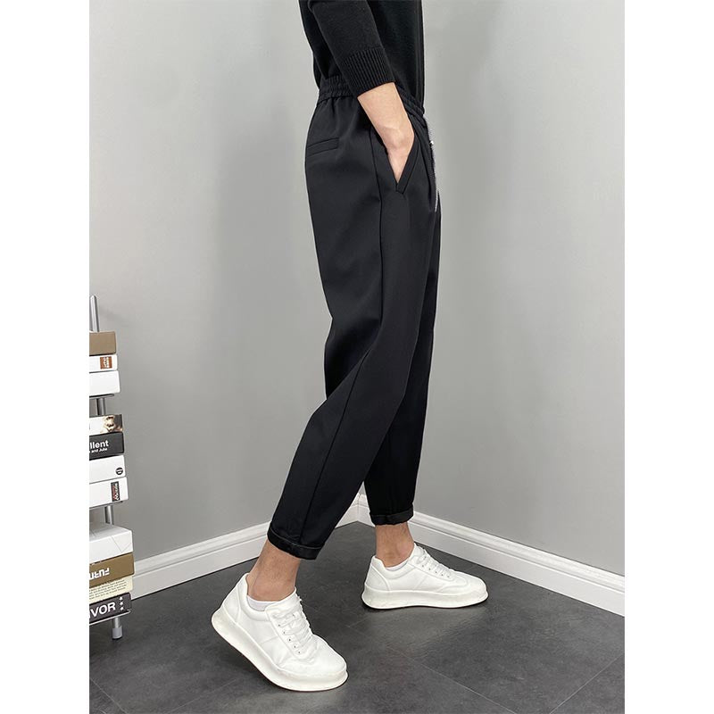 Harem Straight Leg Pencil Pants