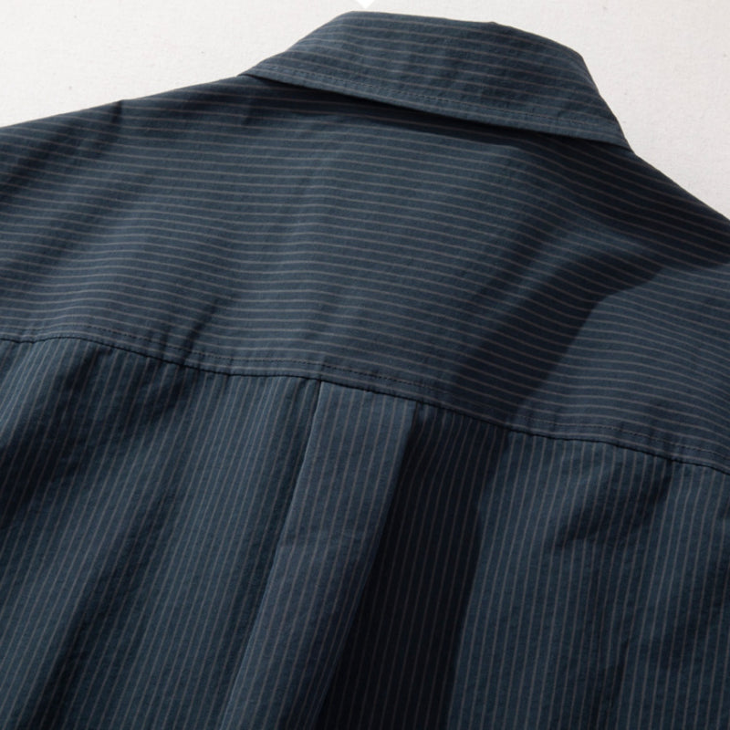 Japanese Striped Patchwork Shirt