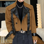 Retro Multi-wear Woolen Short Jacket